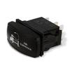 CH4x4 Rocker Switch Air Compressor Symbol - Horizontal - Green LED view 2