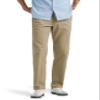 Lee Men's Extreme Motion Flat Front Regular Straight Pant Original Khaki 40W x 32L view 1