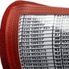 ADAMS USA Football Wristband Playbook Single View, Scarlet view 2