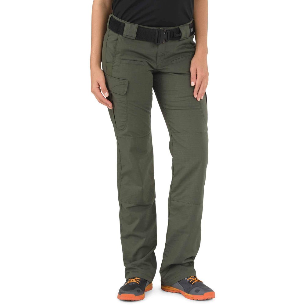 5.11 Tactical Women's Stryke Pants, Regular Fit, Gusseted, 12 Pockets, Style 64386, TDU Green, Women's 20 Regular