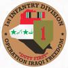 1st Infantry Division OIF 3.8 Inch Decal (2 Pack) view 1