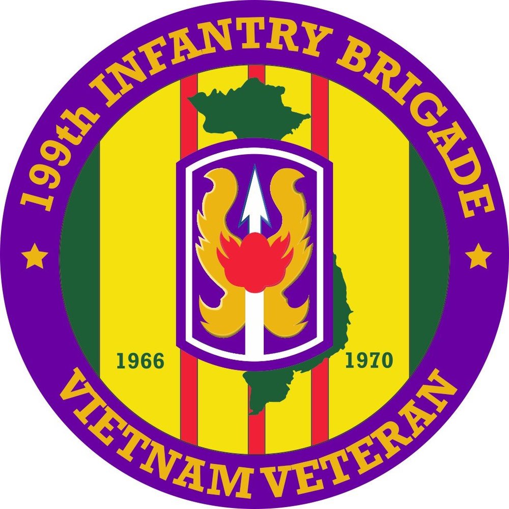 199th Light Infantry Brigade Vietnam Veteran 3.8 Inch Decal
