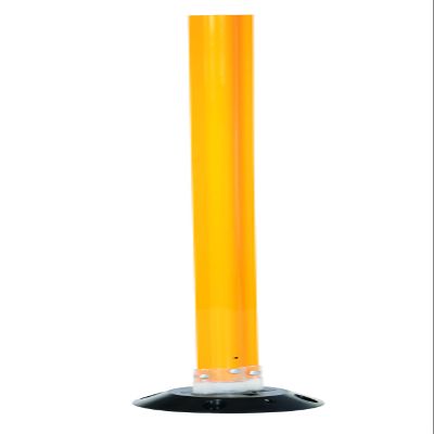 Vestil VGLT-16-4F-Y Surface Mount Flexible Stake, 48" x 3.25", Yellow