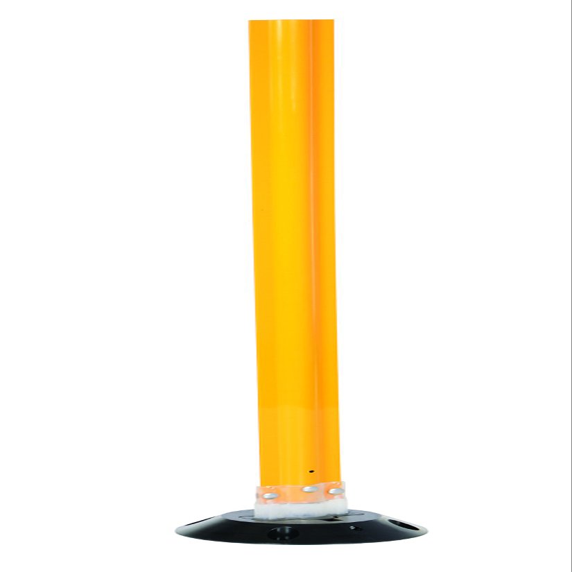 Vestil VGLT-16-4F-Y Surface Mount Flexible Stake, 48" x 3.25", Yellow