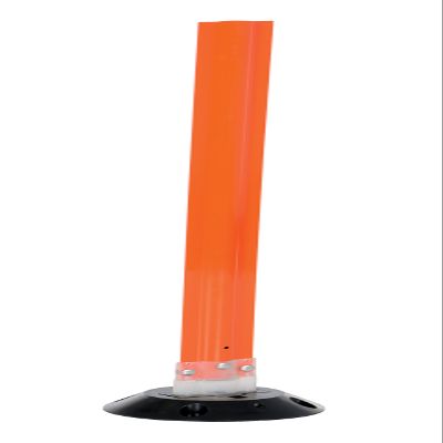 Vestil VGLT-16-3F-O Surface Mount Flexible Stake, 36" x 3.25", Orange