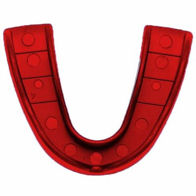 ADAMS USA Mouthguard Without Strap, Scarlet