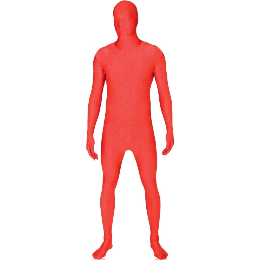 Amscan 843655.4 Adult Red Party Suit, up to 6' 3", XL, Multicolor