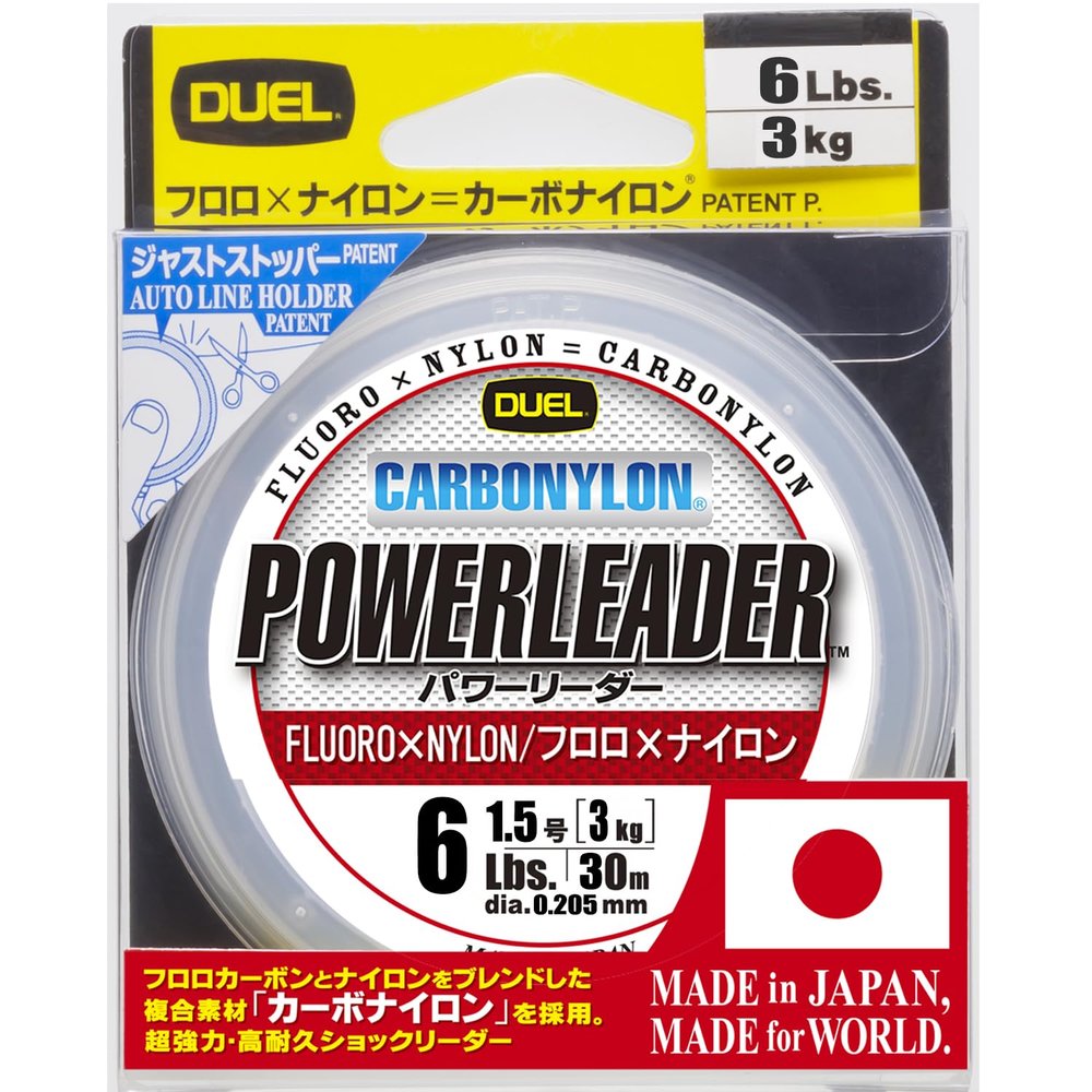 Duel / Hardcore POWERLEADER CN 30m 6Lbs. [H3436]