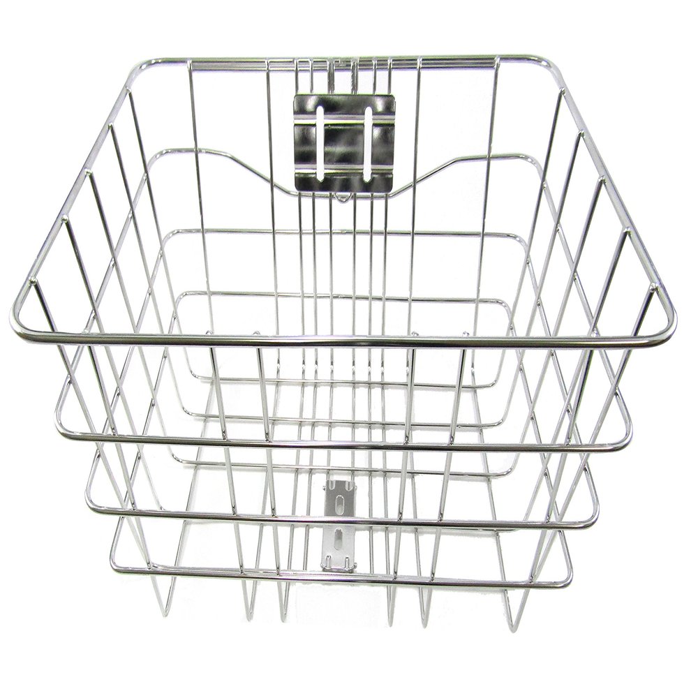Bridgestone BK-HDB.B F761311SU Bicycle Basket, Front Basket, Stainless Steel