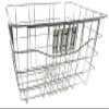 Bridgestone BK-HDB.B F761311SU Bicycle Basket, Front Basket, Stainless Steel view 2