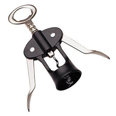 Progressive Black/Silver Cork Remover Chrome/Plastic