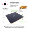 66fit Rocker Board - PVC Surface - 50cm for Training, Rehabilitation, Gym view 2
