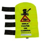 Reflective Fluorescent Tail Sleeve With Camera Fitted - Smile You're On Camera