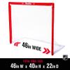 Franklin Sports Hockey Goal, Ball, and Stick Set - NHL view 2