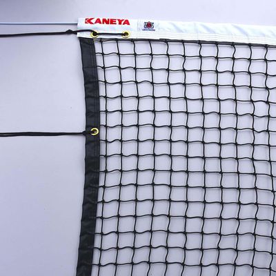kaneya (kaneya) Tennis Net (All Single Net, circumference Tape/Rope, All-Weather) (Steel) K 1191 Black