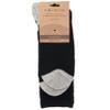 AndeanSun Darn Warm Outdoor Alpaca Socks Best for Cold Feet (Black/Light Grey, X-Large) view 3