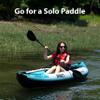 Sea Eagle 385FT Redesigned Fasttrack Inflatable Kayak 12'8" 2 Person Touring Kayak, Attached Rigid High-Pressure V-Bottom, Smoother Paddling Experience-Light Weight (385FT Fasttrack Pro Kayak) view 3