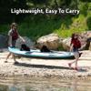 Sea Eagle 385FT Redesigned Fasttrack Inflatable Kayak 12'8" 2 Person Touring Kayak, Attached Rigid High-Pressure V-Bottom, Smoother Paddling Experience-Light Weight (385FT Fasttrack Pro Kayak) view 4