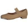 Danshuz Girl's Tap Tan Casual Flats 13 M view 1