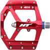 HT Components Red AE03 Evo Bike Pedals Pair 9/16" view 1