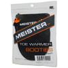 Meister 2.5mm Thermal Neoprene Toe Warmer Booties for Cycling, Running, Hiking & Ice Baths (Pair) - Black view 3