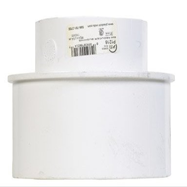 Plastic Trends 6 in. Spigot x 4 in. Dia. Hub PVC Reducing Bushing