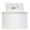 Plastic Trends 6 in. Spigot x 4 in. Dia. Hub PVC Reducing Bushing view 1