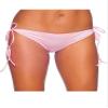 BodyZone Women's Tie Side Scrunch Bottom, Fuchsia, One Size view 1