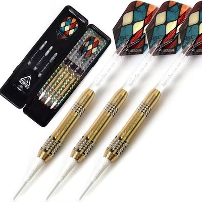 CUESOUL Black Scorpion 16g Soft Tip Darts with Black Dart Case