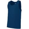 Augusta - Authentic Sports Shop Navy Blue Adult Large Athletic Training Tank Top view 1