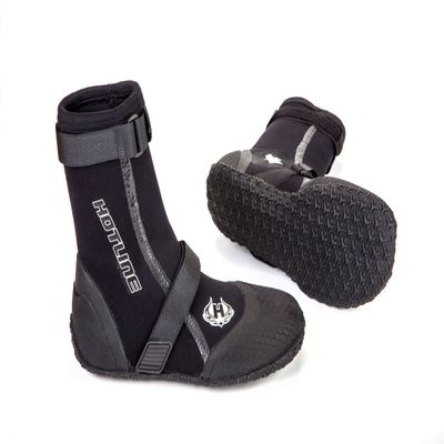 Hotline Booties Reflex Split Toe 3mm Black Size 6