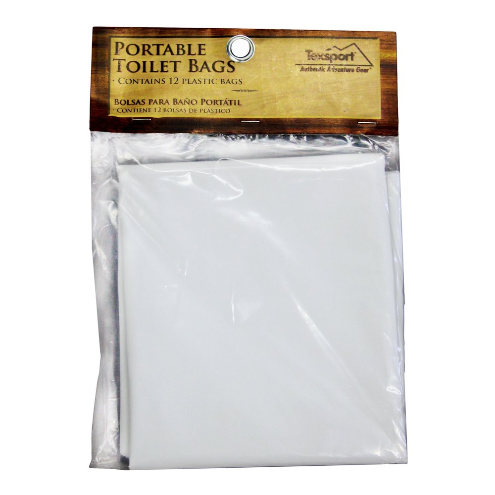 Bags, Toilet (For 15130) 12/Pkg. Tex Sport 15120