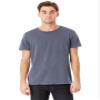 Alternative Men's Distressed Heritage Tee, Dark Blue Pigment, Small view 1