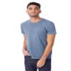 Alternative Men's Distressed Heritage Tee, Dark Blue Pigment, Small view 2