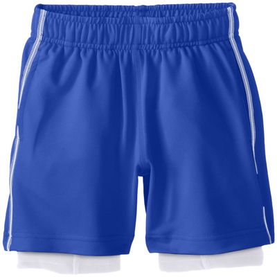 Wes & Willy Boys' Little Lined Performance Short, Blue Moon, 5