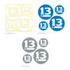 BREADEN Decal 13CIRCLE50/30 01 White view 1