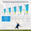 VIZARI Malaga Soccer Shinguard | Durable Soccer Shin Guard with Tough Protection & Elastic Straps | Breathable, Moisture-Wicking Youth Soccer GearProduct view 3