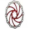 180mm / 7 inch Vibe Disc Brake Rotor 6 Bolt is Stainless Steel, 8 Color Choices view 1