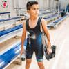 4 Time All American Sublimated Wrestling Singlet  Stitched & Durable Mens Singlet  Singlet for Wrestling, MMA & Powerlifting Wrestling Singlet Youth Boys (Joshua 10:8, XXXS/YM 41-50 lbs.) view 3