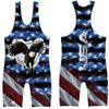 4 Time All American Sublimated Wrestling Singlet  Stitched & Durable Mens Singlet  Singlet for Wrestling, MMA & Powerlifting Wrestling Singlet Youth Boys (USA Eagle, XXS/YL 51-70 lbs.) view 1