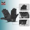 Hugger Women's Water Resistant Leather Summer Touring Glove (X-Large, Black) view 3