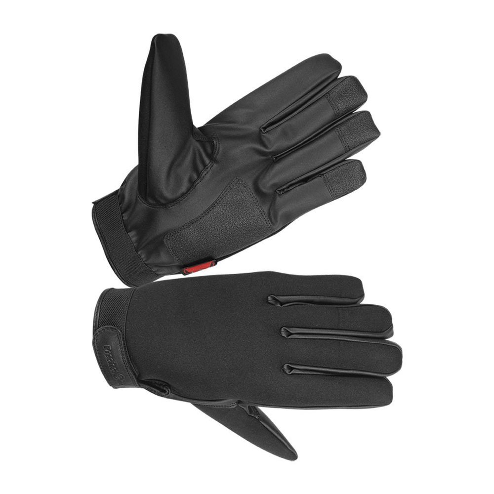 Hugger Women's Motorcycle Police Gloves Waterproof Neoprene Riding Gloves with Touchscreen Fingers & Adjustable Velcro Strap
