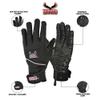 -25 Womens Ski Gloves Waterproof Insulated - Cold Weather Gloves - Non Slip Palm Insulated Snow Gloves for Women Waterproof - Snowboarding, Snowmobile view 3