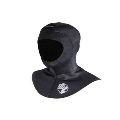 AKONA 5/3mm Quantum Stretch Vented Hood for Freediving, Spearfishing and Scuba Diving Size Large