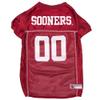 Pets First NCAA College Oklahoma Sooners Mesh Jersey for DOGS & CATS, X-Large. Licensed Dog Jersey with your Favorite Football/Basketball College Team view 1