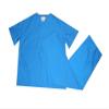 Natural Uniforms Men's Scrub Set Medical Scrub Top and Pants XXL True Royal Blue view 1