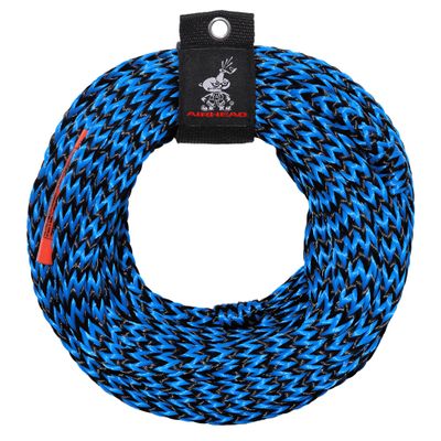 Airhead Tow Rope for 1-3 Rider Towable Tubes, 1 Section, 60-Feet