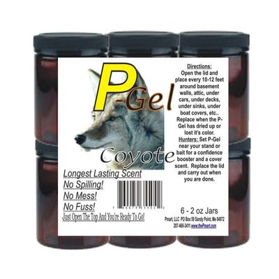 The Pee Mart - Coyote Urine P-Gel 6 Pack
