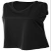 A4 Womens Athletic Tank, Large, Black view 1