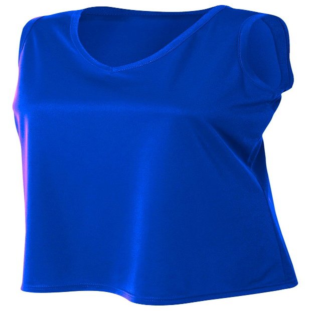 A4 Womens Athletic Tank, XL, Royal